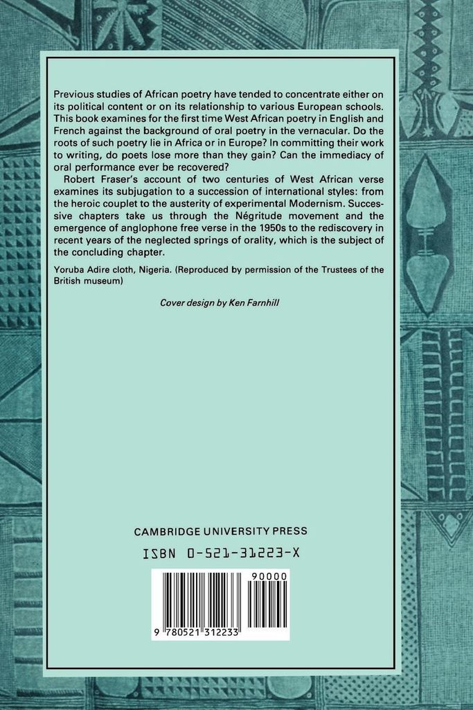West African Poetry