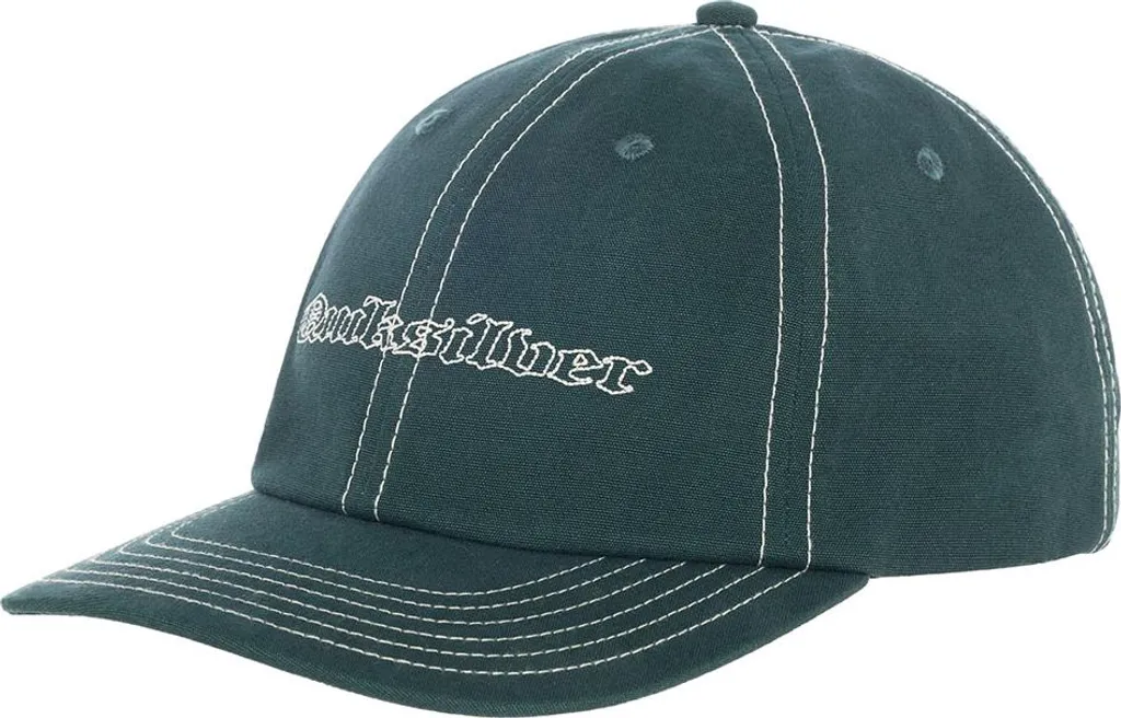 Casquette de baseball Quiksilver Mercury ajustable, coloris vert et gris