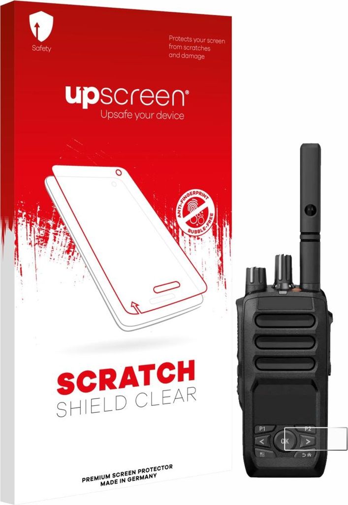 upscreen Schutzfolie für Motorola MOTOTRBO R5 Displayschutz Displayschutzfolie Folie Klar Transparent