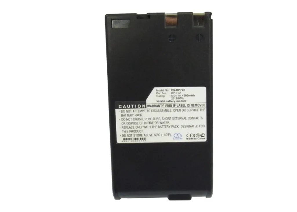 Batterie Techtek pour Canon E06 E08 E20 E350 - Haute Performance 6V