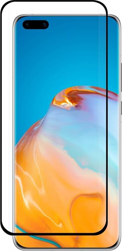 5D Schutz Glas Folie für HUAWEI P40 PRO Curved Panzer Folie Vollständig Klebend und Abdeckung