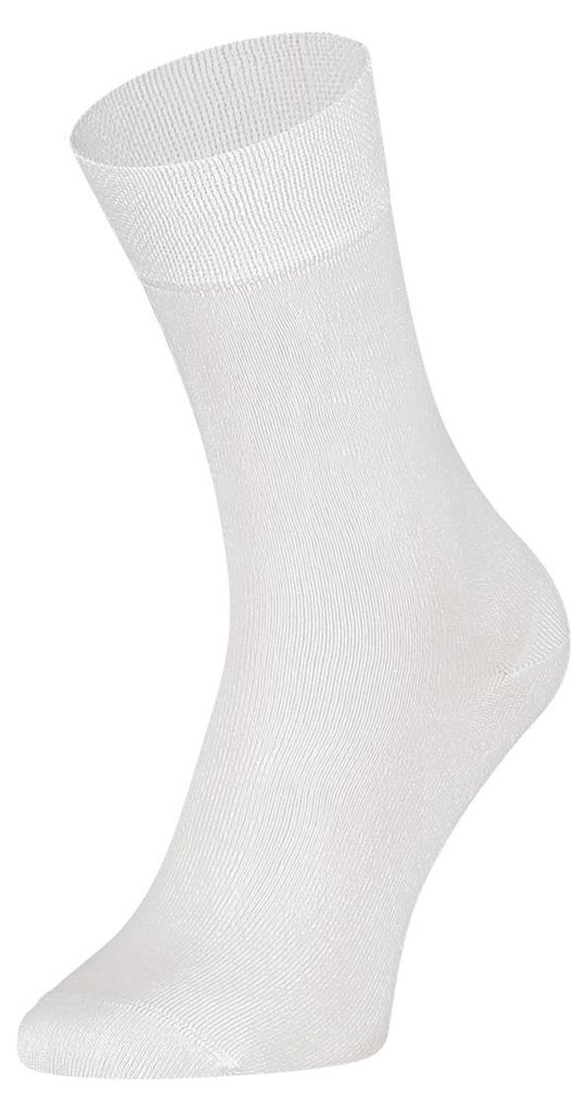 Bambus hohe Socken – Weiß – 35-38