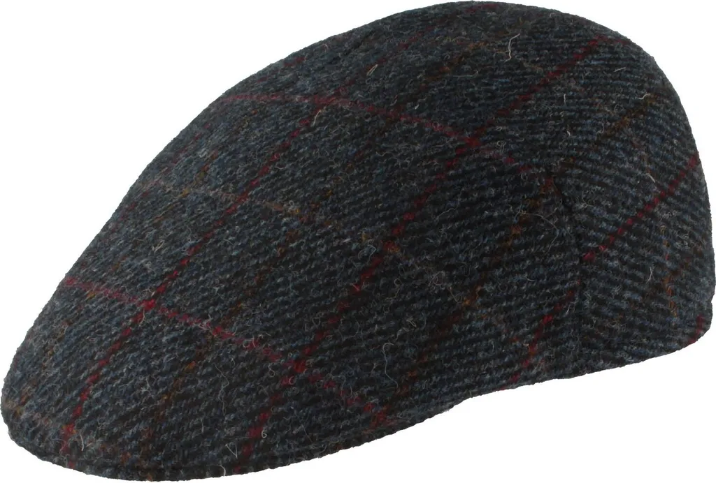 Hut-Breiter Coppola Harris Tweed - Berretto Uomo Qualità Premium