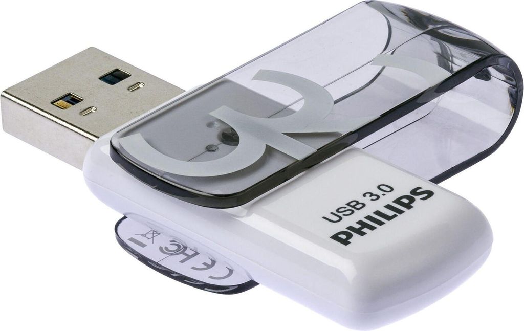 PHILIPS Unità flash USB Vivid 3.0 grigio, bianco 32 GB Immagine del prodotto 