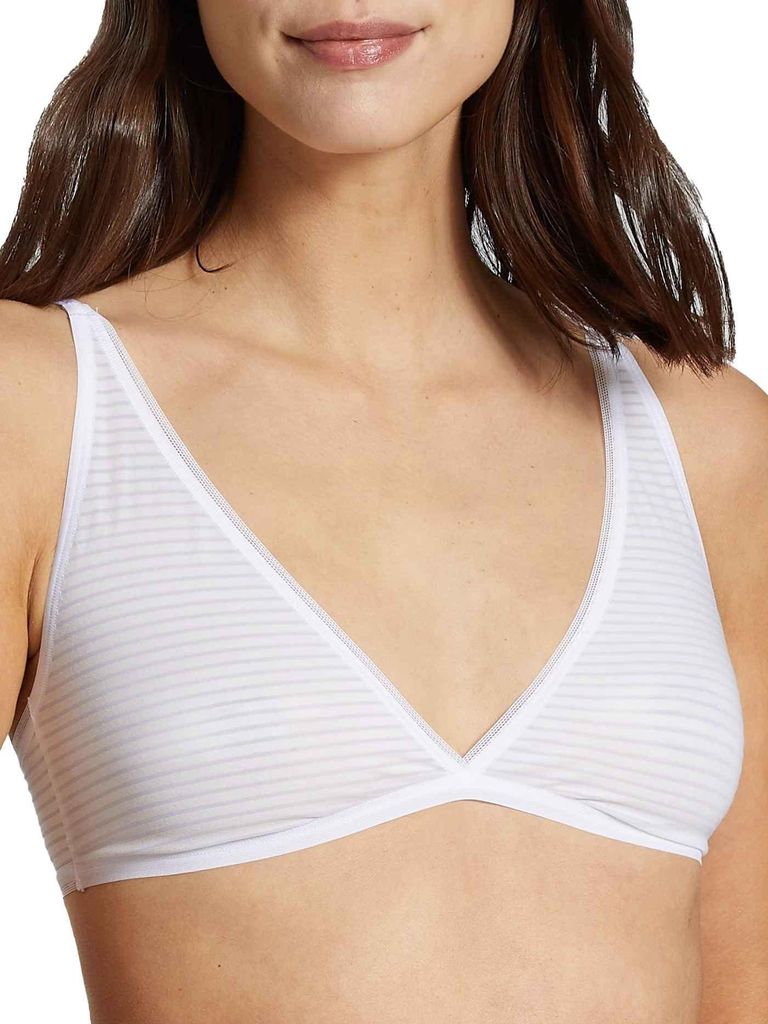 Sloggi Ever Fresh Plus N, Farbe: White 03/0003, Größe: S BH ohne Bügel