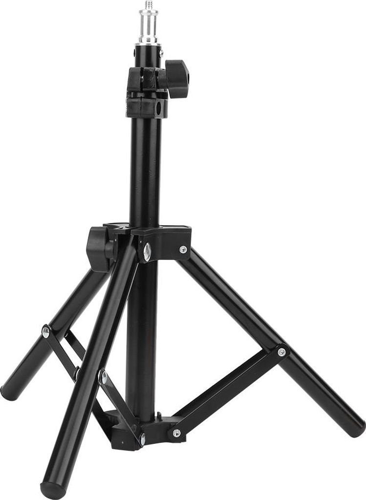 60CM Fotografie Stativ Lampenhalter Selfie Stand 1/4 "Schraube erweiterbares Videobeleuchtungswerkzeug