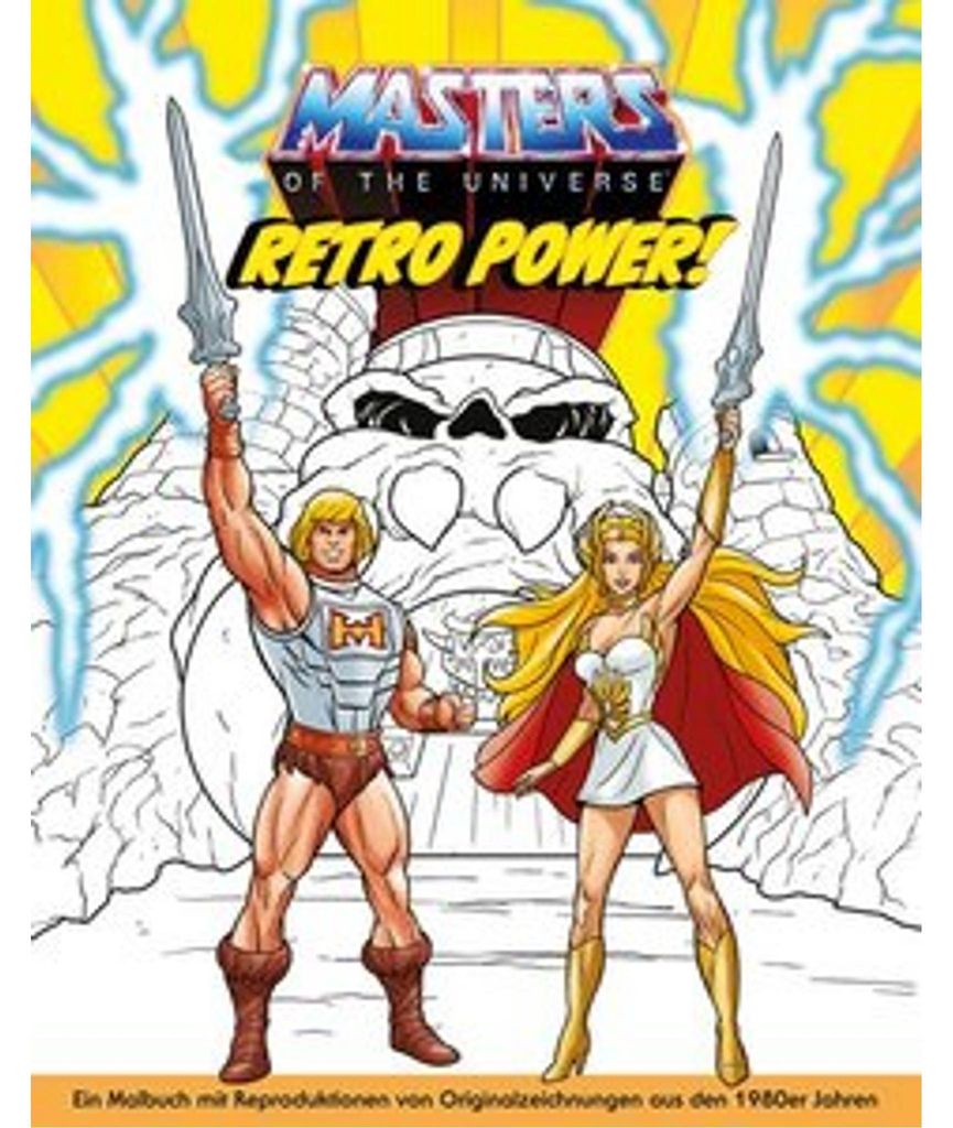 Masters of the Universe - Malbuch Produktbild 