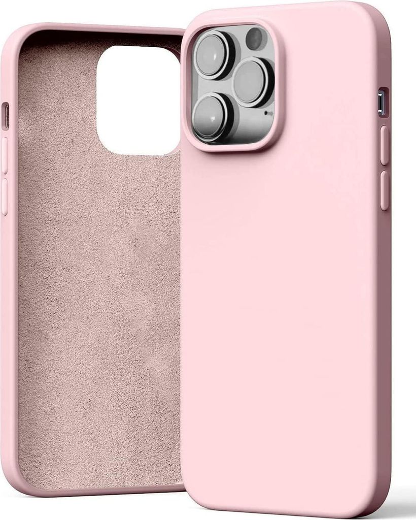 Apple Iphone 14 Pro Max Silikonhülle Rosa
