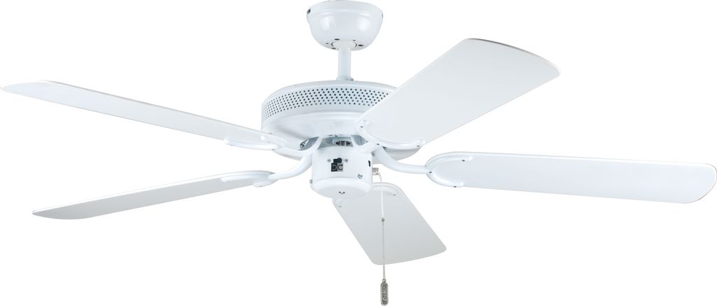 Dekon Deckenventilator White Eagle Slimline BC 855-B 103 cm mit Zugkette