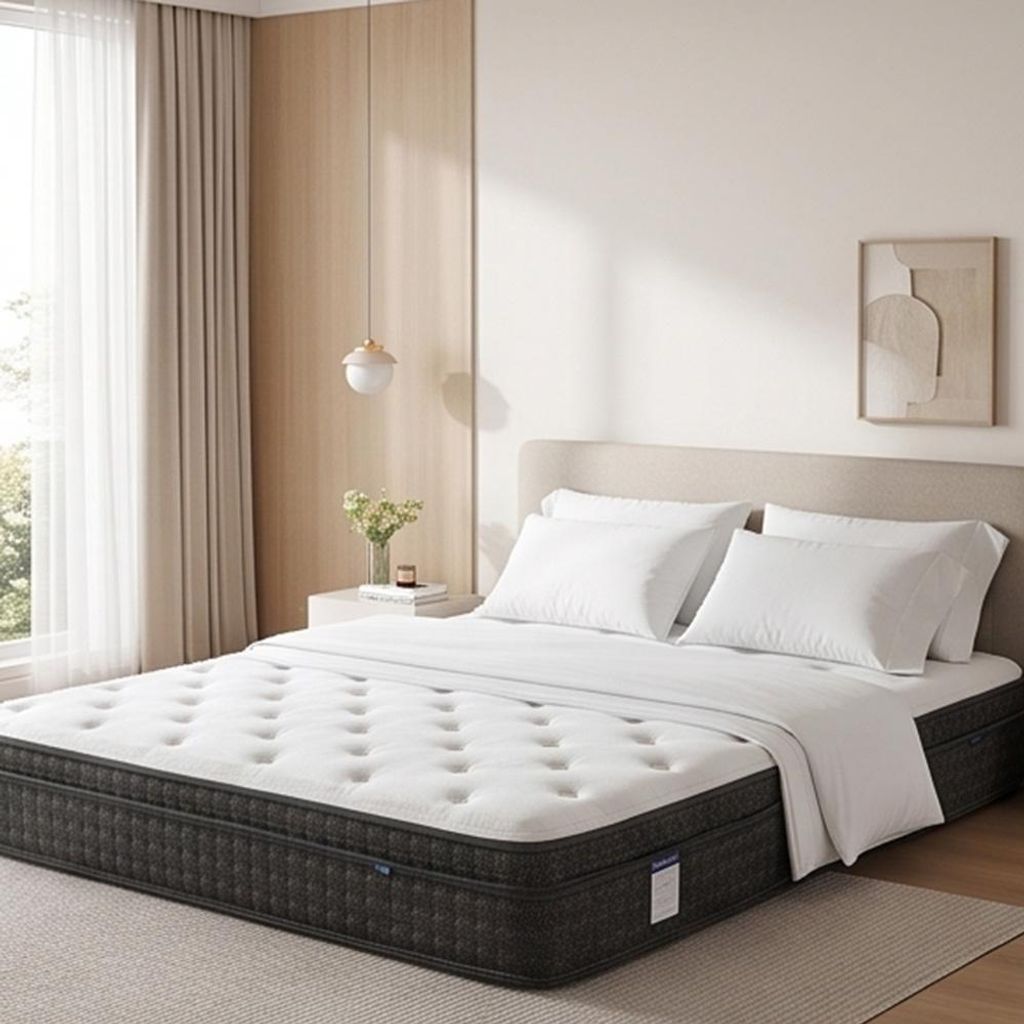 Matratze 140 × 200cm Federkernmatratze Höhe 25cm Produktbild 