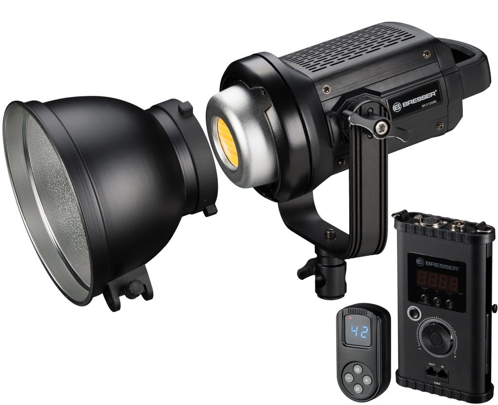 Bresser - F004242 - Lampada da studio a LED COB da 120W, Immagine del prodotto 