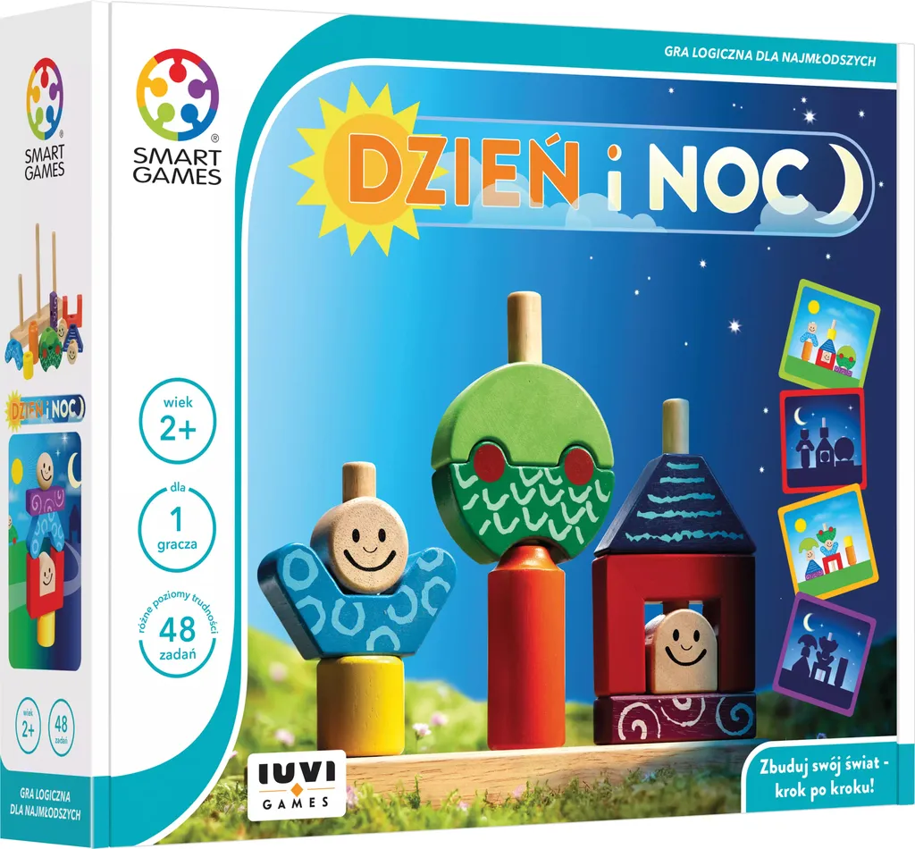 Jeux intelligents Jour et Nuit IUVI : casse-tête évolutif pour enfant