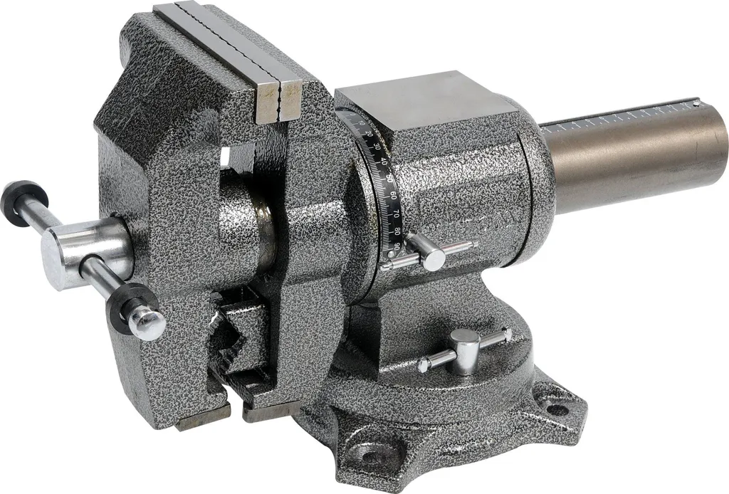 Étau de mécanicien Yato YT-6505 de 10 cm avec base pivotante en acier