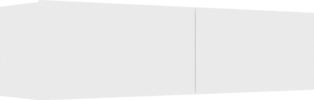 A white rectangular object split into two halves.