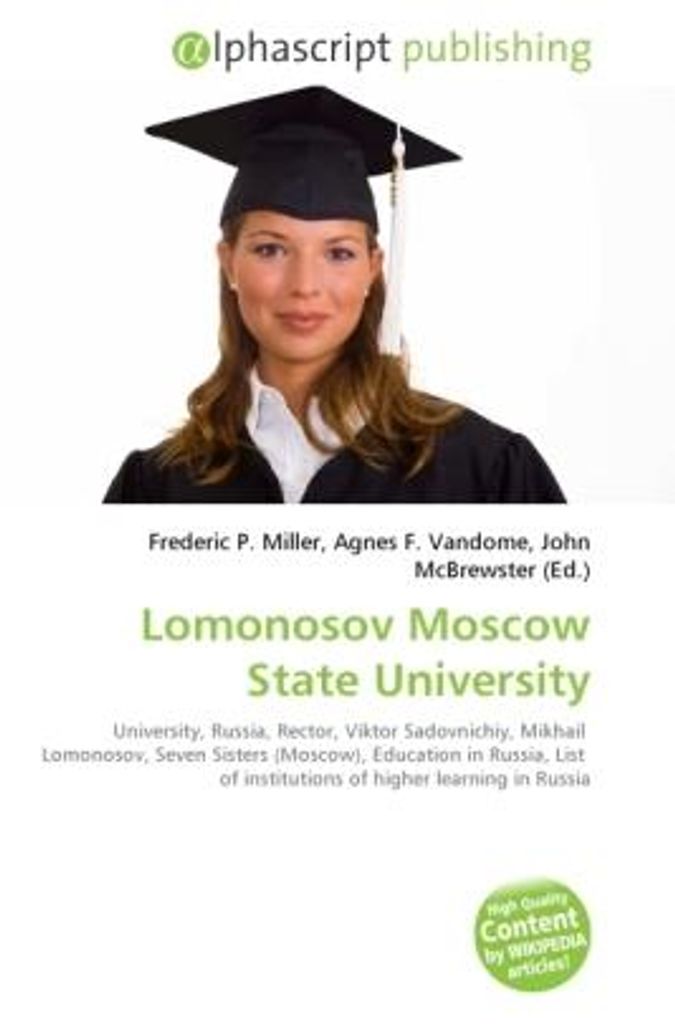 Lomonosov Moscow State University Produktbild 