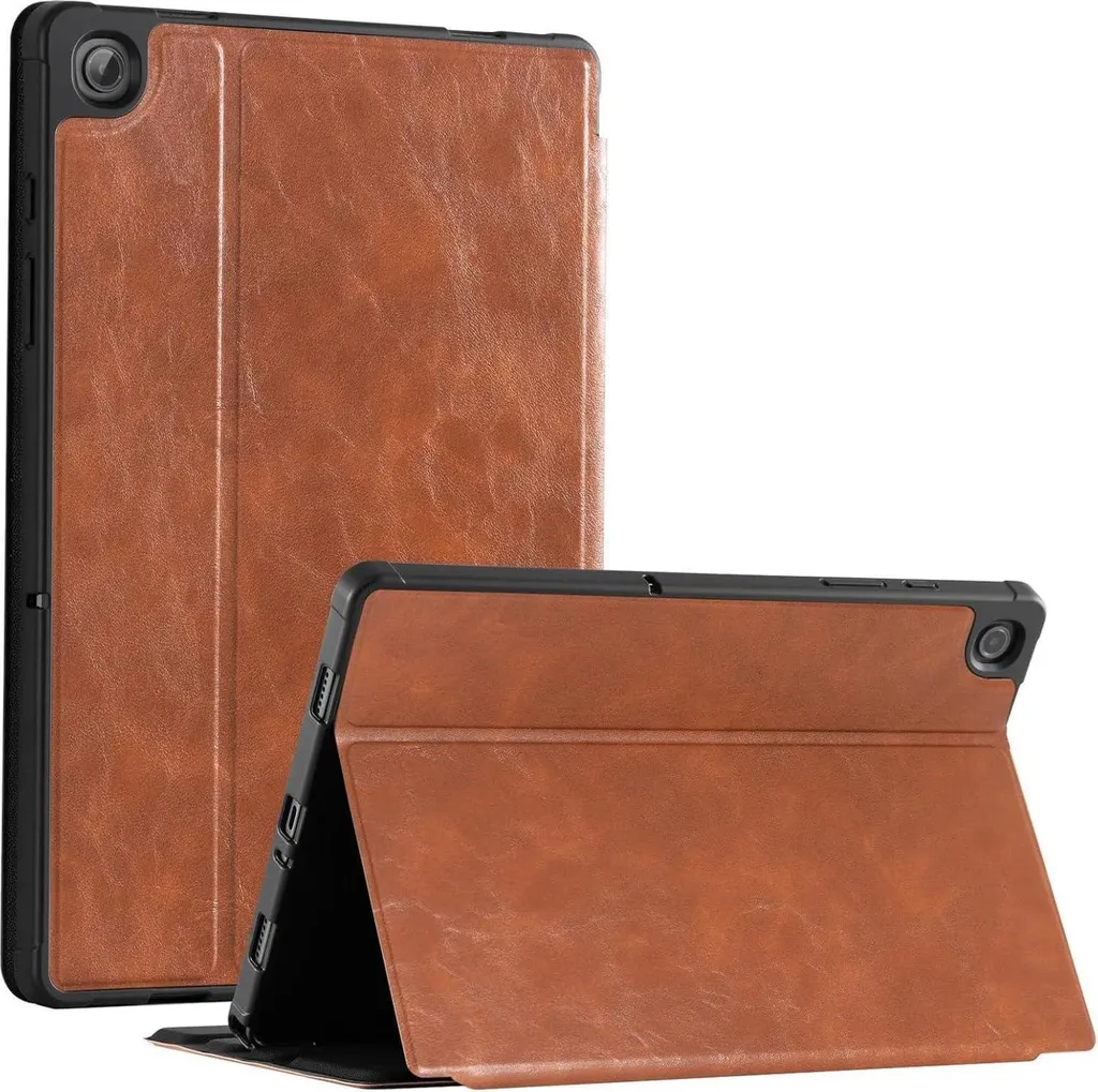 CoBak Case Samsung Galaxy Tab A9 Plus 2023 - Cover 11" Pelle Marrone