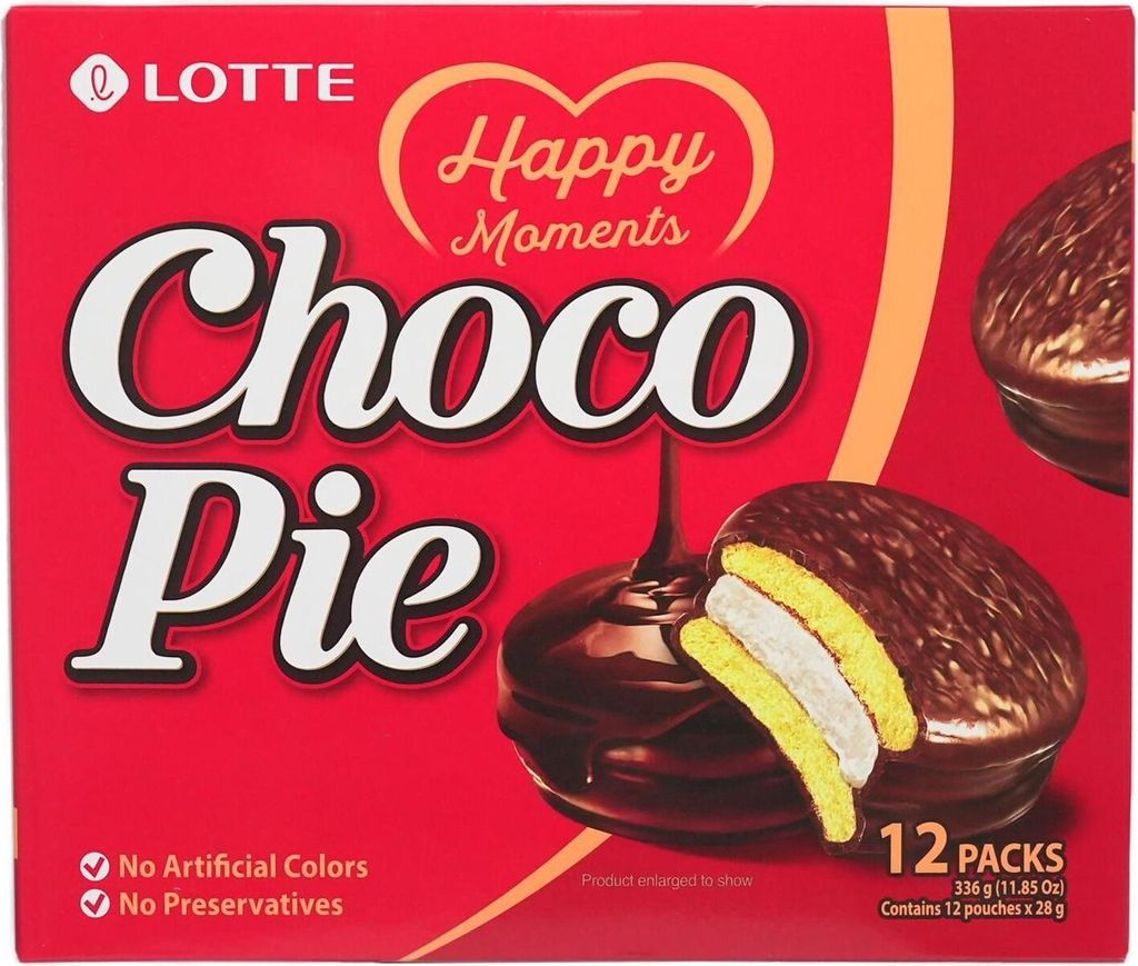 Lotte Choco Pie 336g (12x28g) Produktbild 