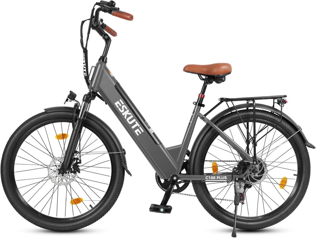 ESKUTE C100 PLUS elektrische fiets, 26-inch e-bike, Productafbeelding 