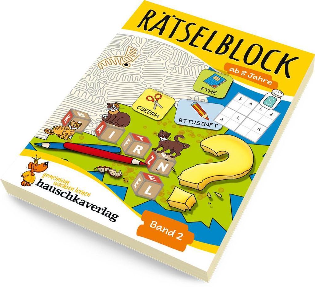 Rätselblock ab 8 Jahre - Band 2 Produktbild 