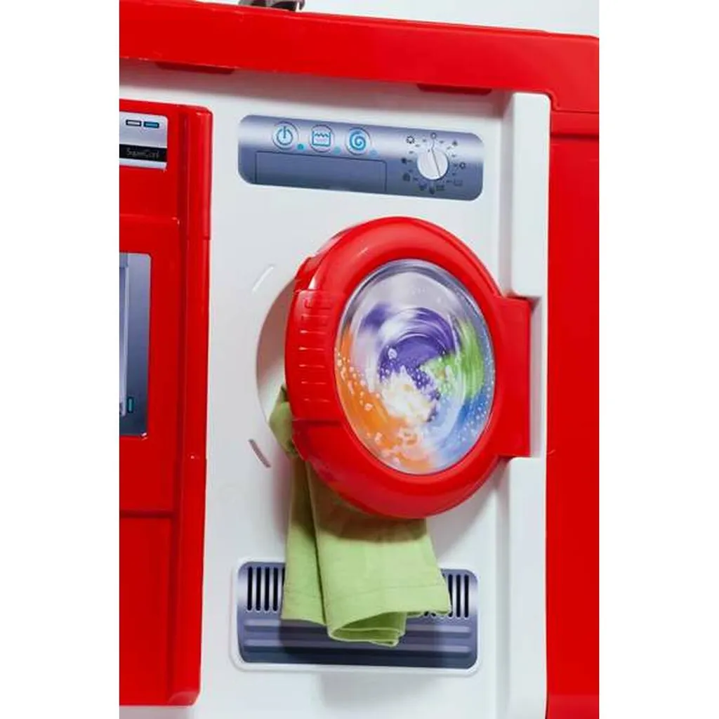 Cuisine pour enfants - MOLTO - Kitchen Studio - Rouge - Avec extracteur