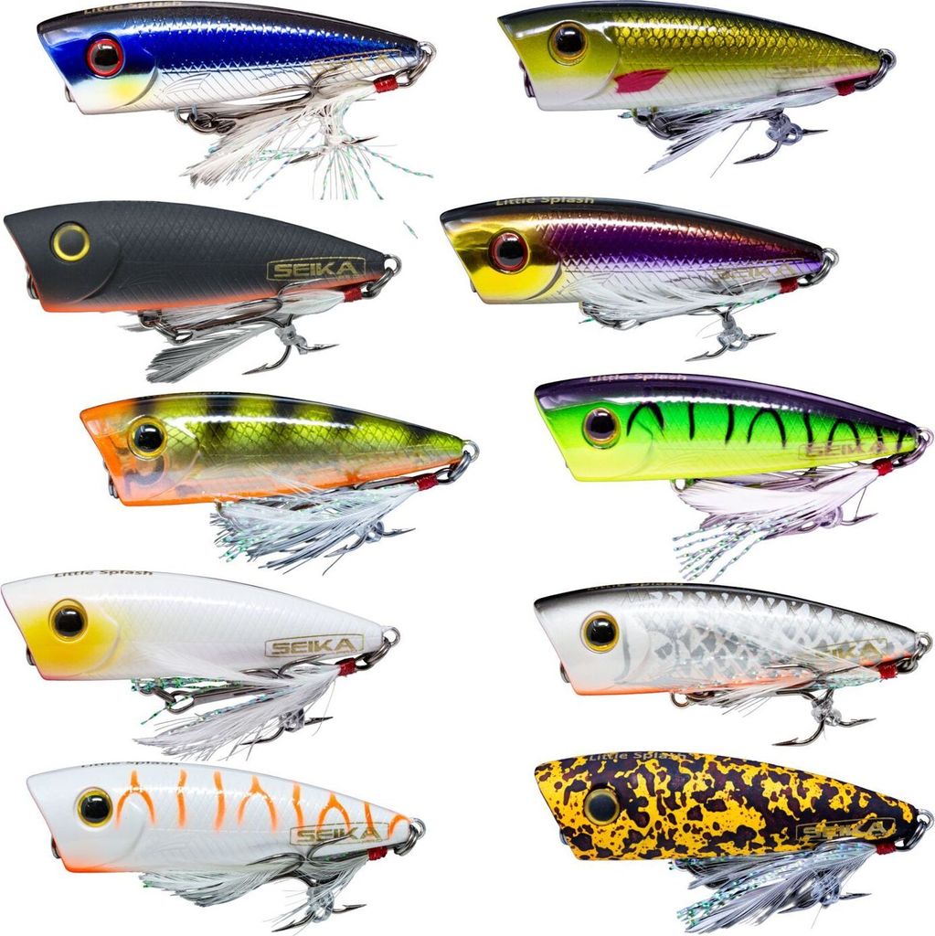 Seika Pro Little Splash 6,0cm 8,0g Orange Killer schwimmend Popper
