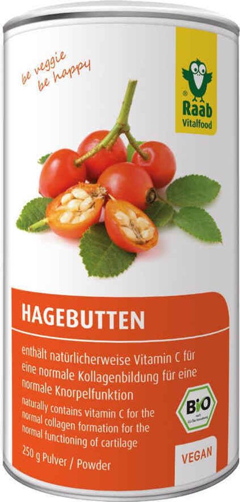 Organiczny proszek z dzikiej róży 250g Zdjęcie produktu 