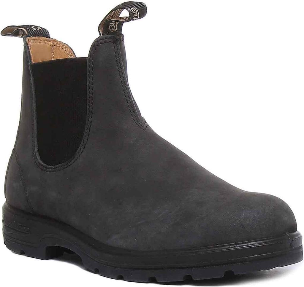 Blundstone 587 Leder Chelsea Stiefel Schwarz – 3.5 UK / Produktbild 