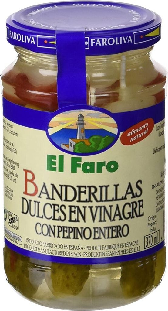 El Faro Banderillas Dulces Łagodne szaszłyki warzywne w Zdjęcie produktu 