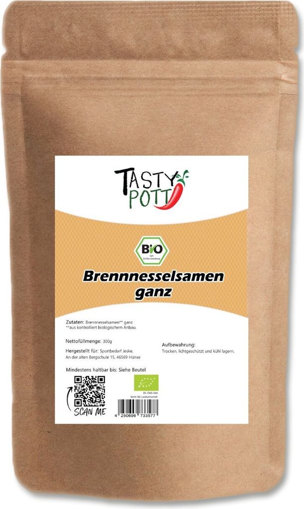 Tasty PottBrennnesselsamen ganz 300g Kaufland.de