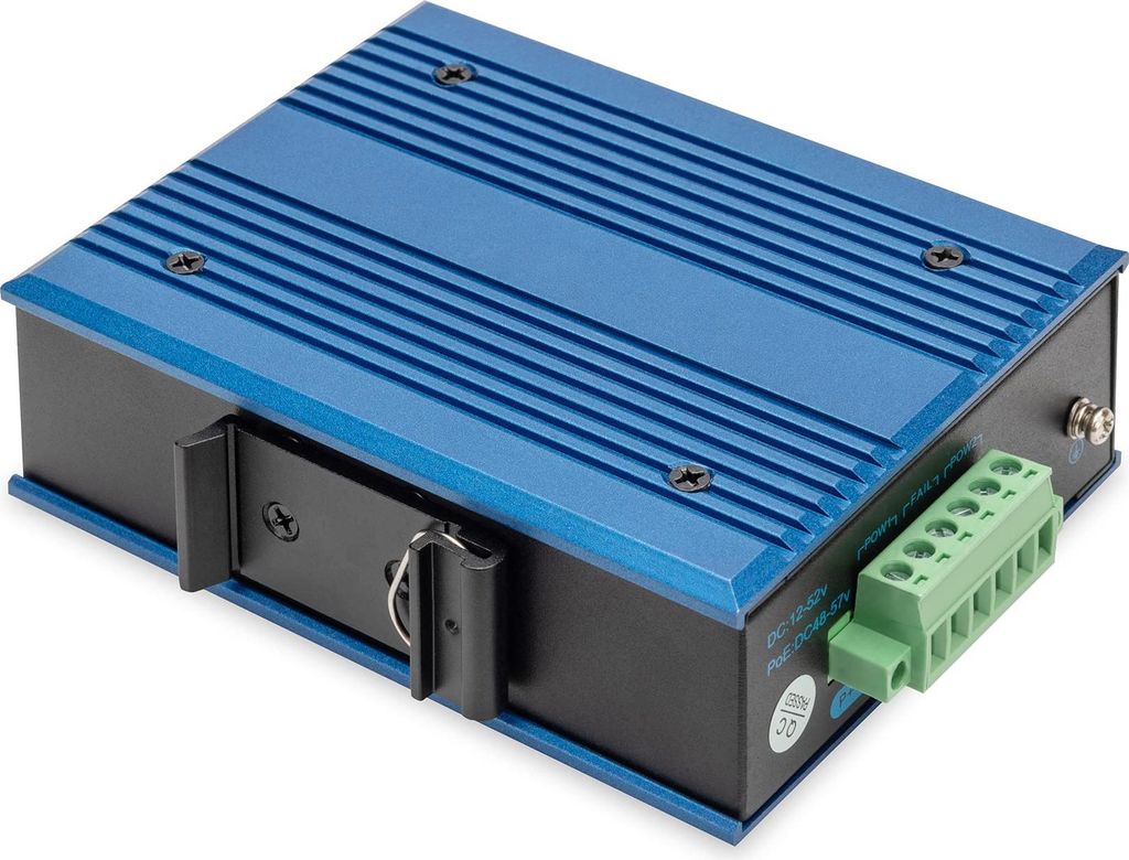 DIGITUS 5-Port Gigabit Ethernet Switch für industrielle Anwendungen