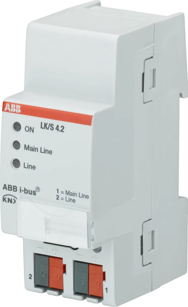 Coupleur pour segmenter une installation KNX ABB LK/S 4.2 Data Secure - 4