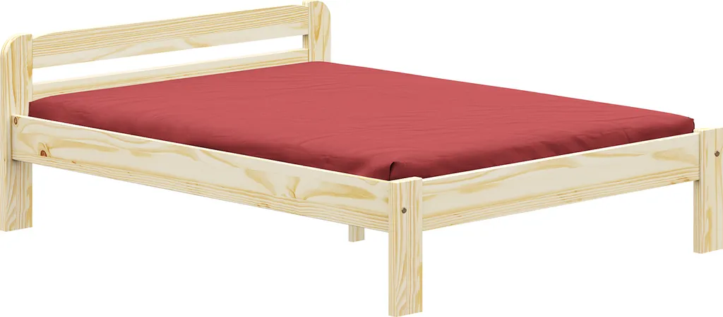 Lit 180x200 MAX 2 robuste - Structure XL avec sommier à lattes confort