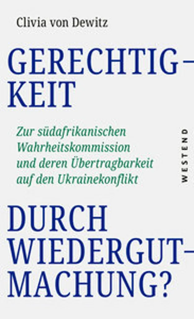Livre Gerechtigkeit durch Wiedergutmachung ? Justice réparatrice Broché
