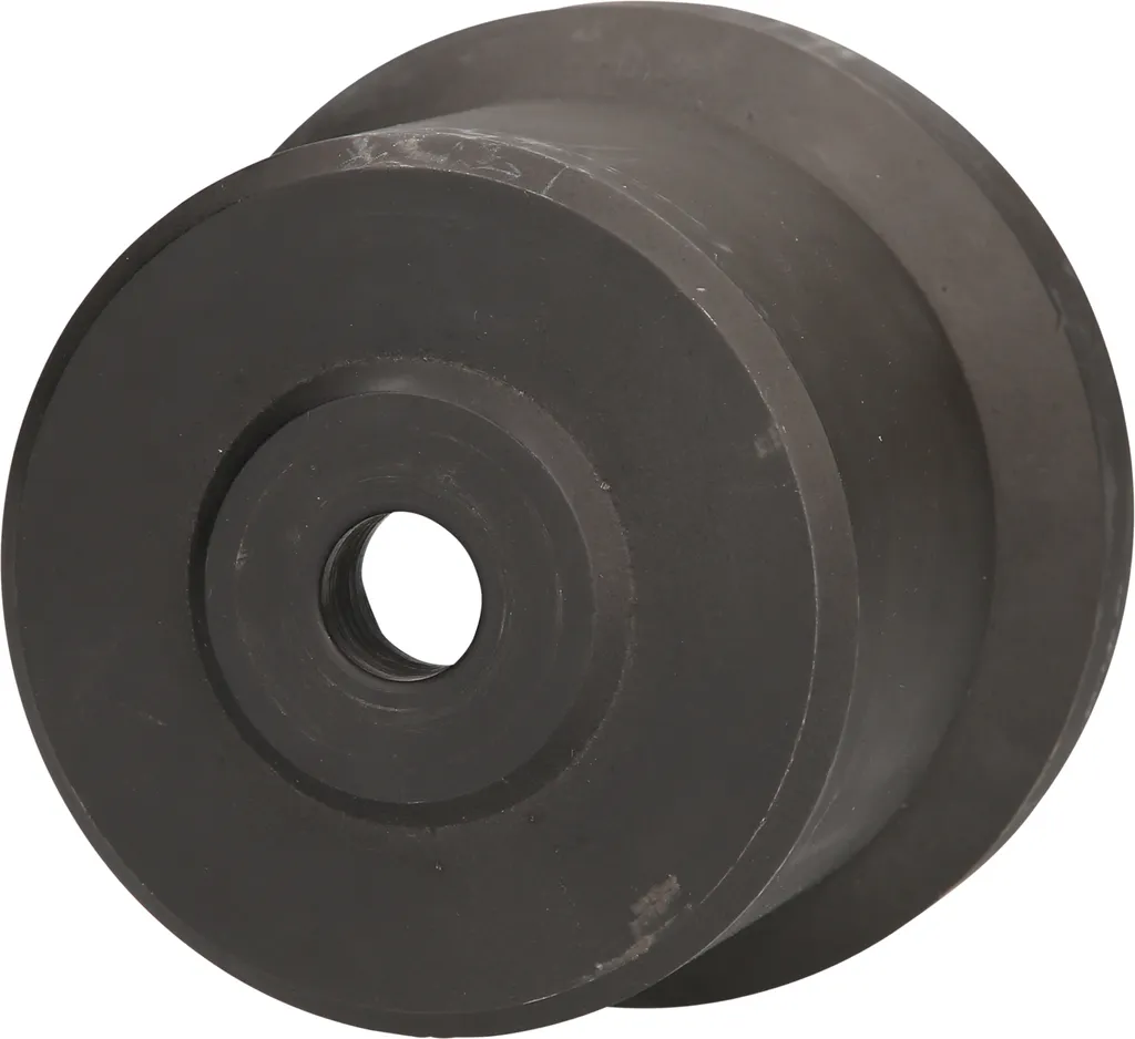Cloche rétractable ajustable Ø108 mm en caoutchouc robuste noir EPDM