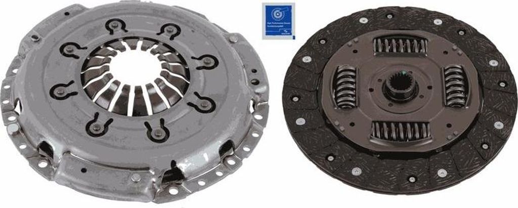 SACHS 3000 951 908 Kupplungssatz OE 3000100Q0D kompatibel mit Trafic, Master, Vivaro, Movano, Primastar, Interstar