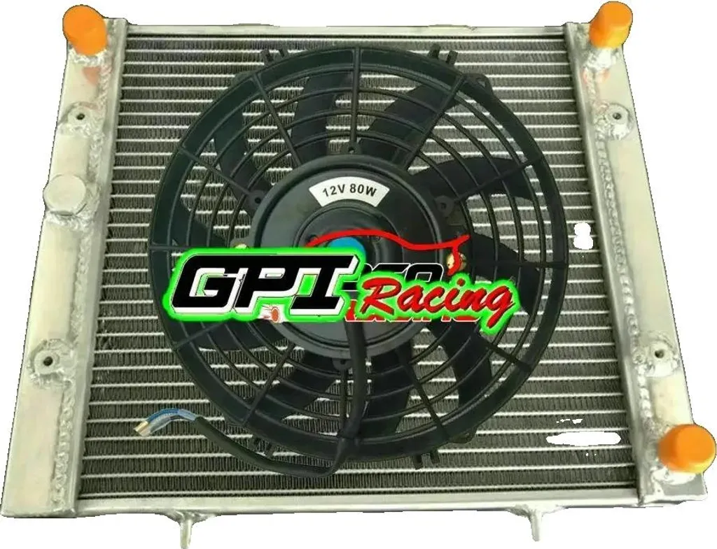 Radiateur VTT Polaris en aluminium avec capacité thermique accrue