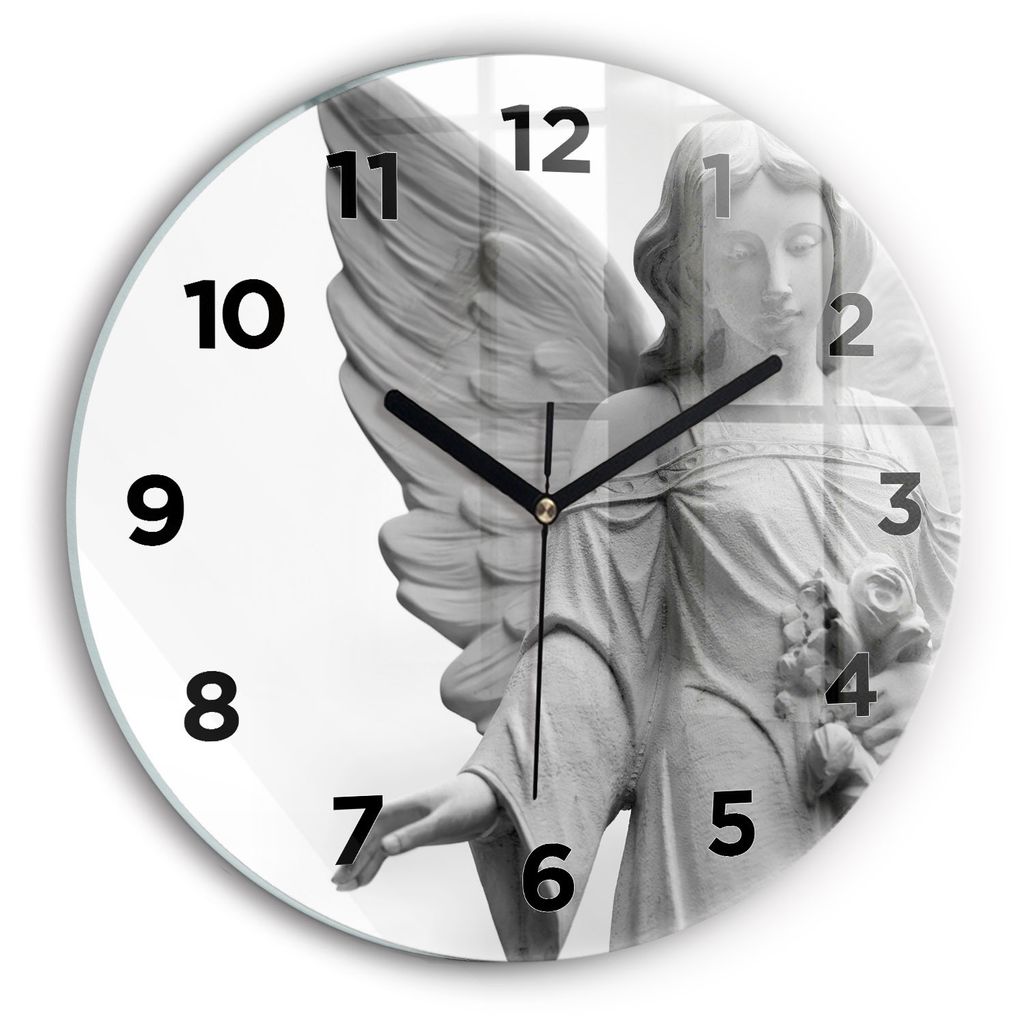 Wallfluent Wanduhr – Stilles Quarzuhrwerk - Uhr Dekoration Produktbild 