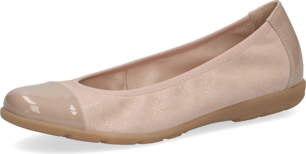 Caprice Damen Klassische Ballerina 9-22152-26 Beige Produktbild 