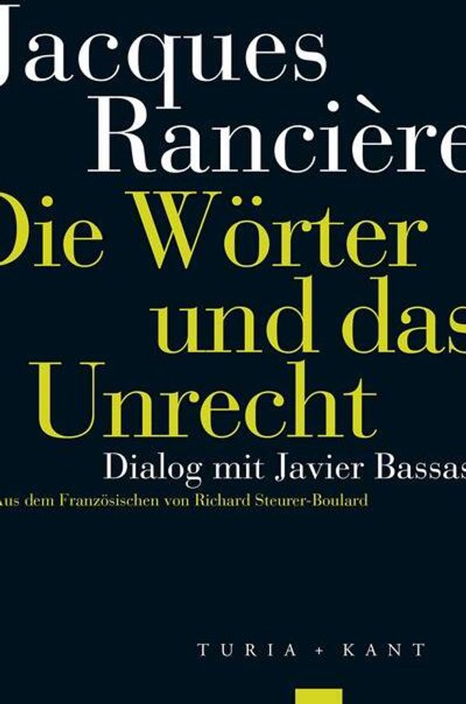Die Wörter und das Unrecht