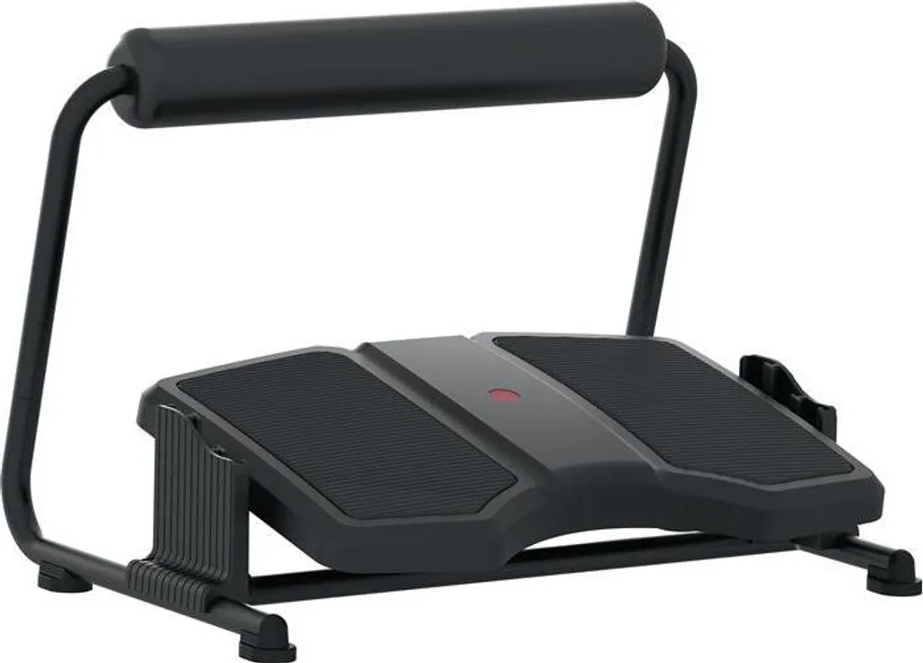 Support de pieds ergonomique réglable 3 positions pour bureau noir