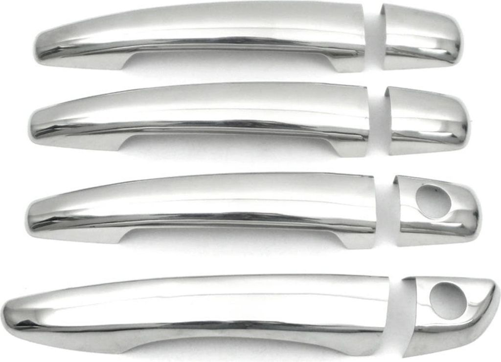 Türgriff Blende Türgriffkappen für Peugeot Partner 2015-2018 4-Tür Edelstahl 8x