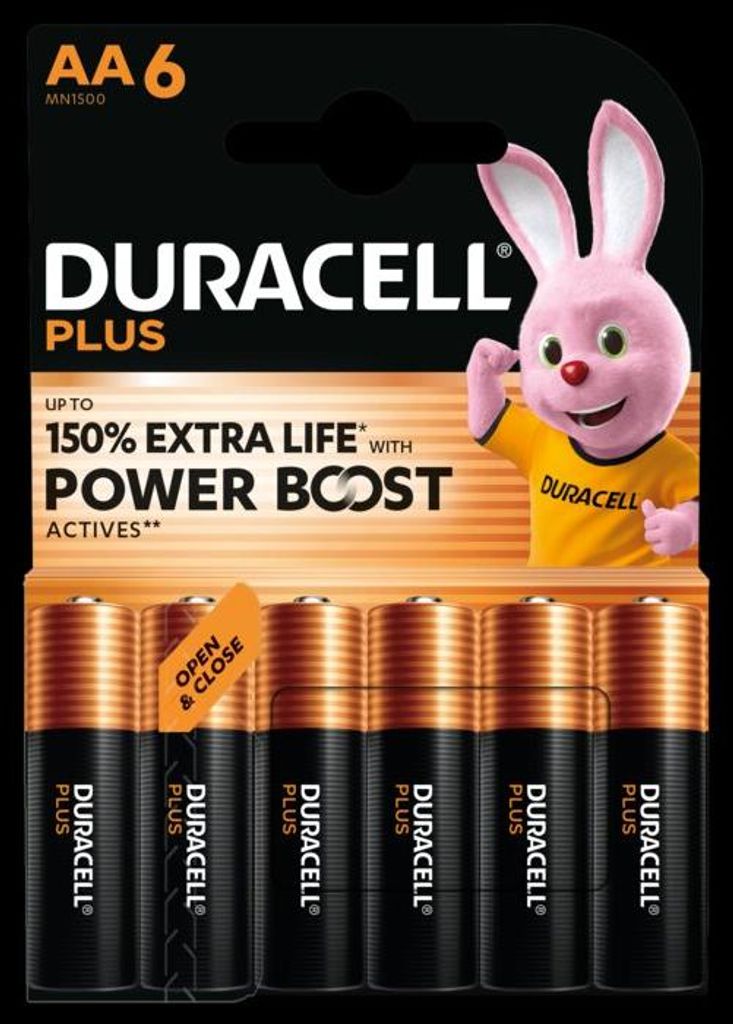 Duracell Plus AA X6