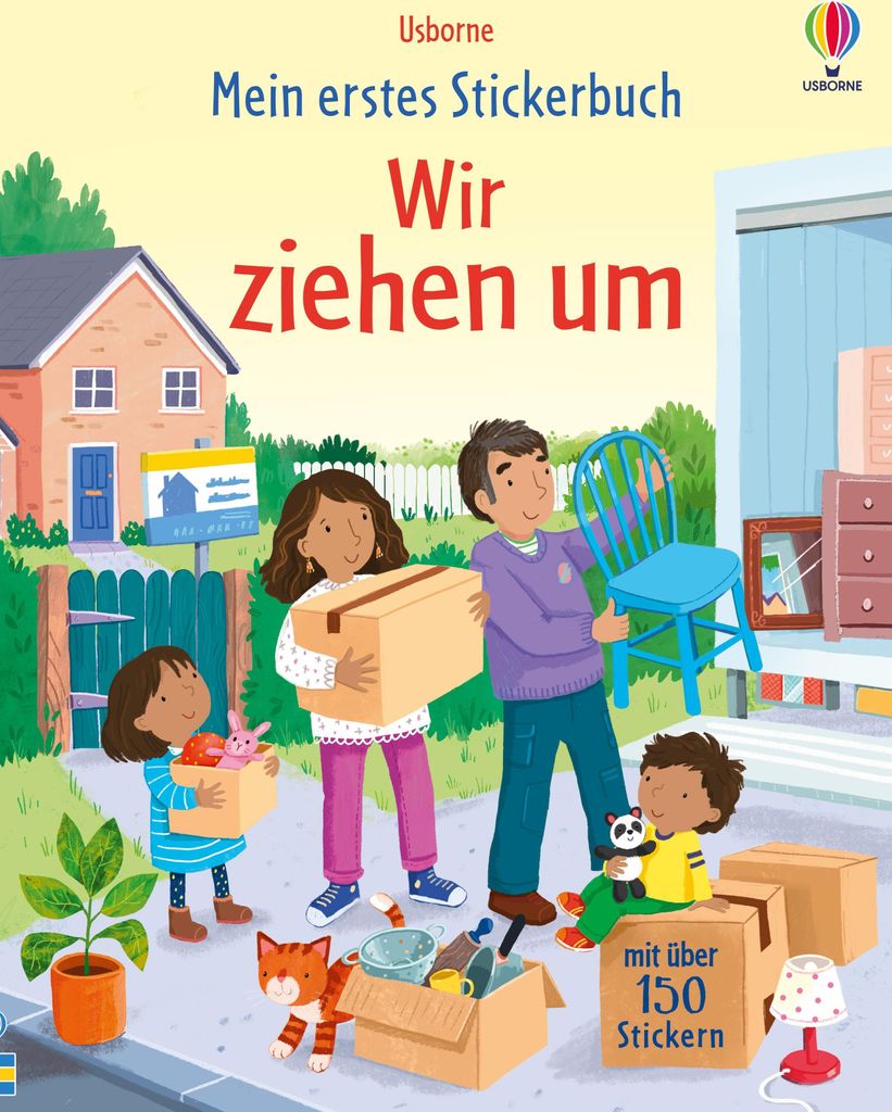 Mein erstes Stickerbuch: Wir ziehen um Produktbild 