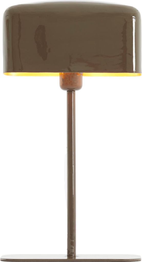Light & Living - tischlampe - Elenie - braun - metall - nachttischlampe - E27 - 1897383