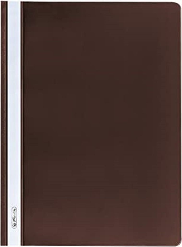 herlitz 10839710 Segregator A4 z folii PP brązowy Zdjęcie produktu 