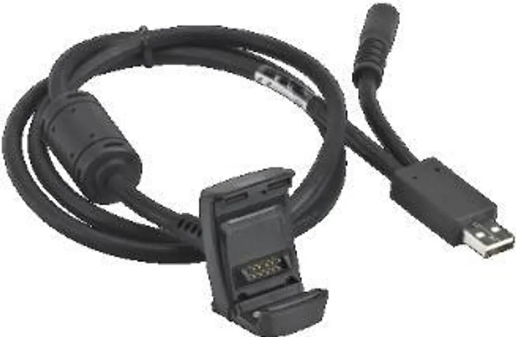 Câble Zebra USB A 3 Ampères robuste CBL-DC-383A1-01 haute capacité