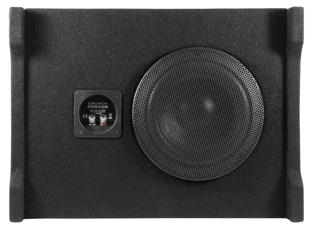Subwoofer bass-reflex Crunch CRB200 20cm caisson de basse auto