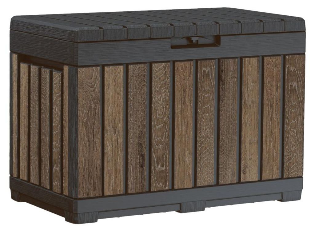 Skrzynia ogrodowa KETER Kentwood 190 l – 57 x 82,3 x 45 cm Zdjęcie produktu 