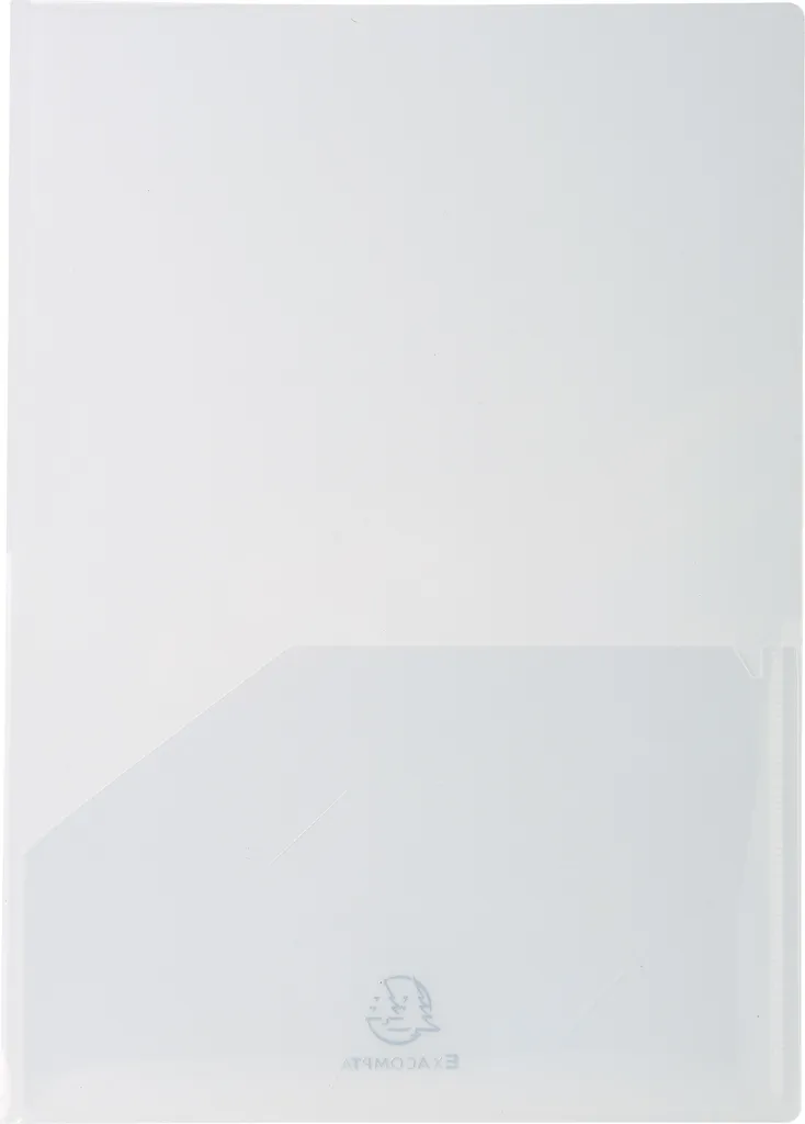 Exacompta 3965E Lot de 20 Chemises Double Poche A4 A3 PP Souple