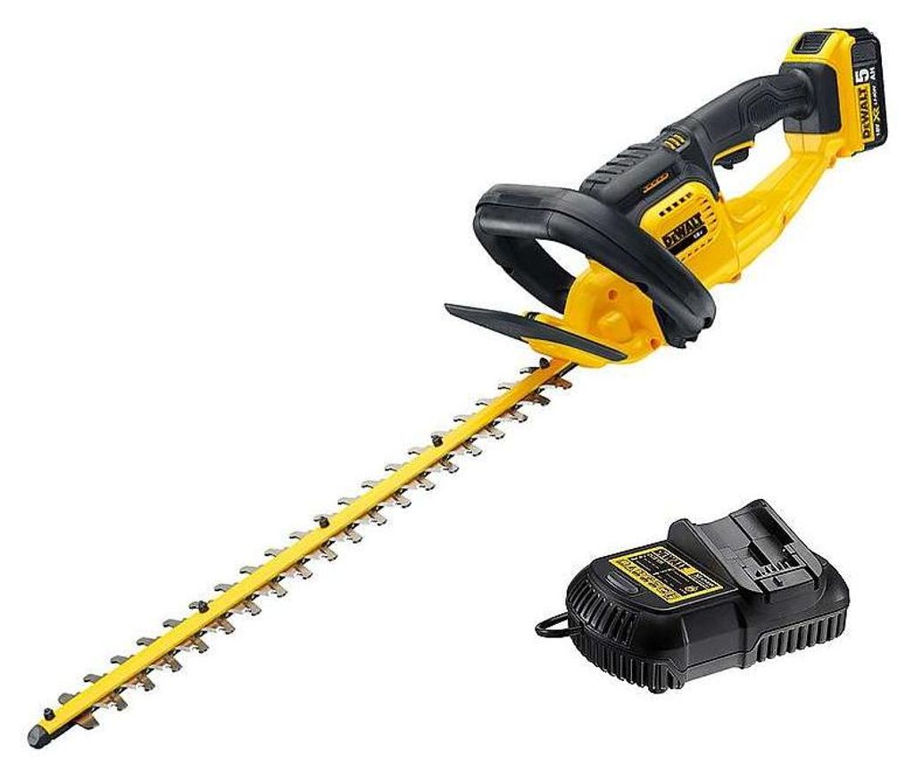 DeWALT DCM563P1-QW Elektrische Heckenschere Einzelne Klinge Image du produit 